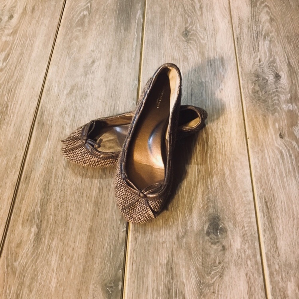 American Eagle tweed ballet flats